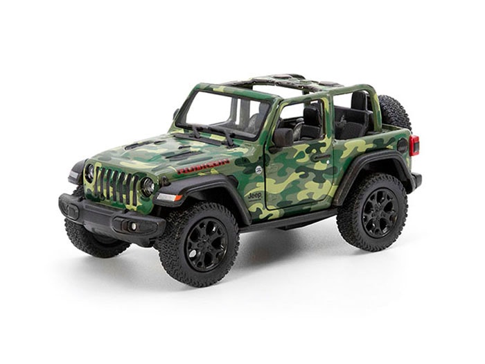 Jeep Wrangler Camo 12 cm, 1:34