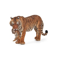 Tigerhona med unge 14 cm (Papo)