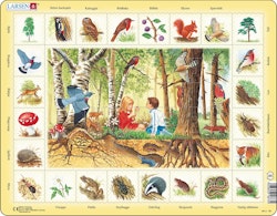 Pussel Natur Skogen, 48 bitar