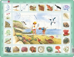 Pussel Natur Stranden, 48 bitar