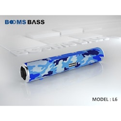 BOOMS BASS L6 Bluetooth-högtalare Bärbar utomhus trådlös högtalare Stereobassmusikljud