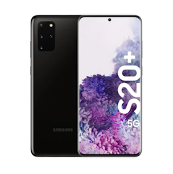 Samsung Galaxy S20 Plus SM-G986B 5G Dual SIM 12GB RAM 128GB Cosmic Black-NYSKICK