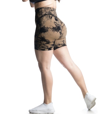 Tie Dye Shorts - Brun