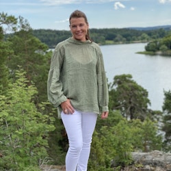 Blouse  Vaxholm green