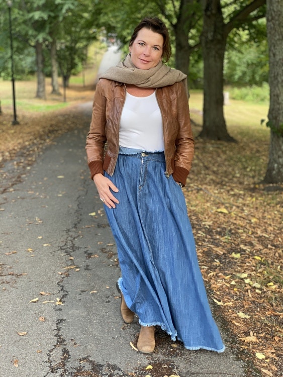 Denim  Skirt