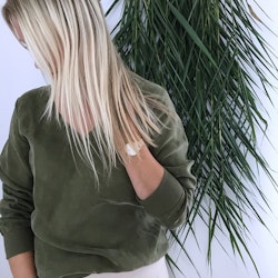 fancy unique blouse green