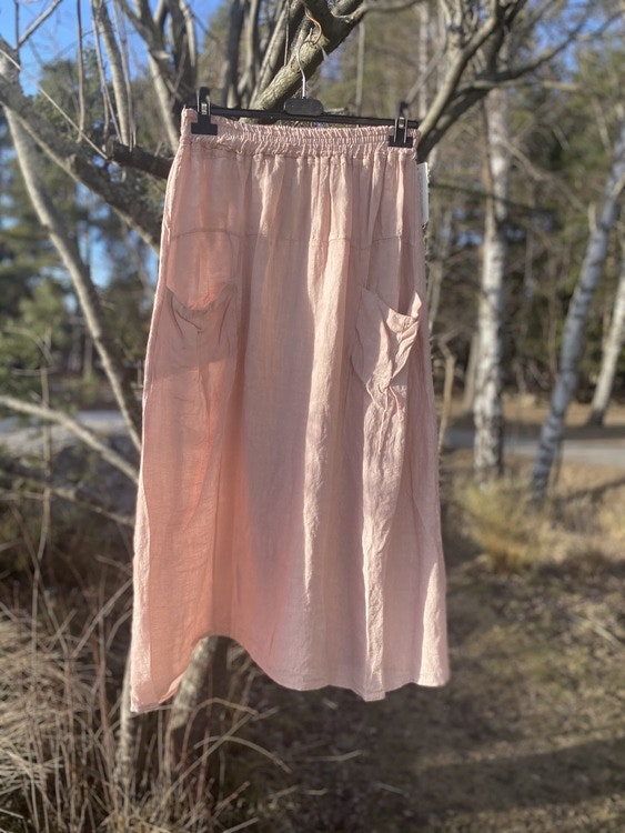 linen skirt