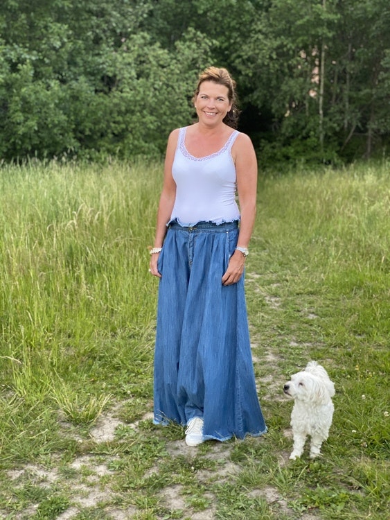 Denim  Skirt