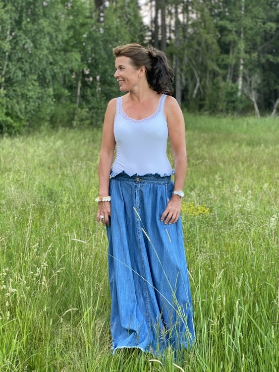 Denim  Skirt