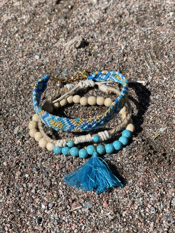 Handgjorda armband set från Bali