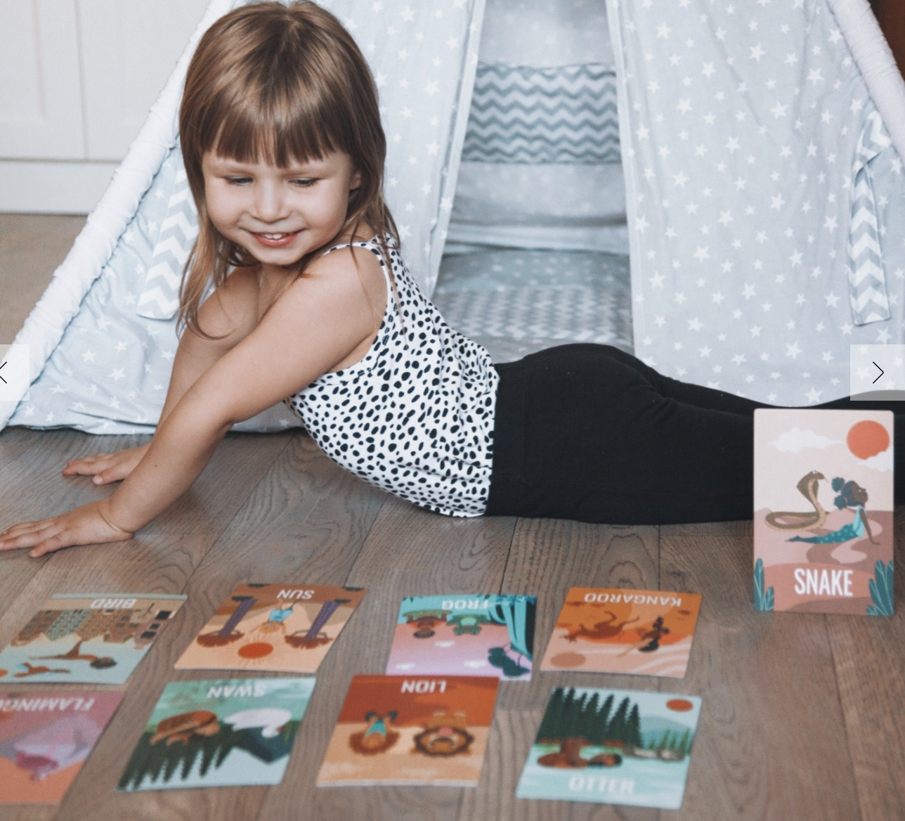 Yoga kort för barn