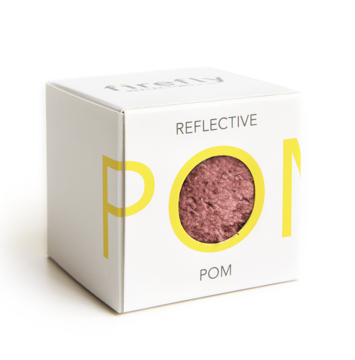 Reflekterande Pom Pom - Rose