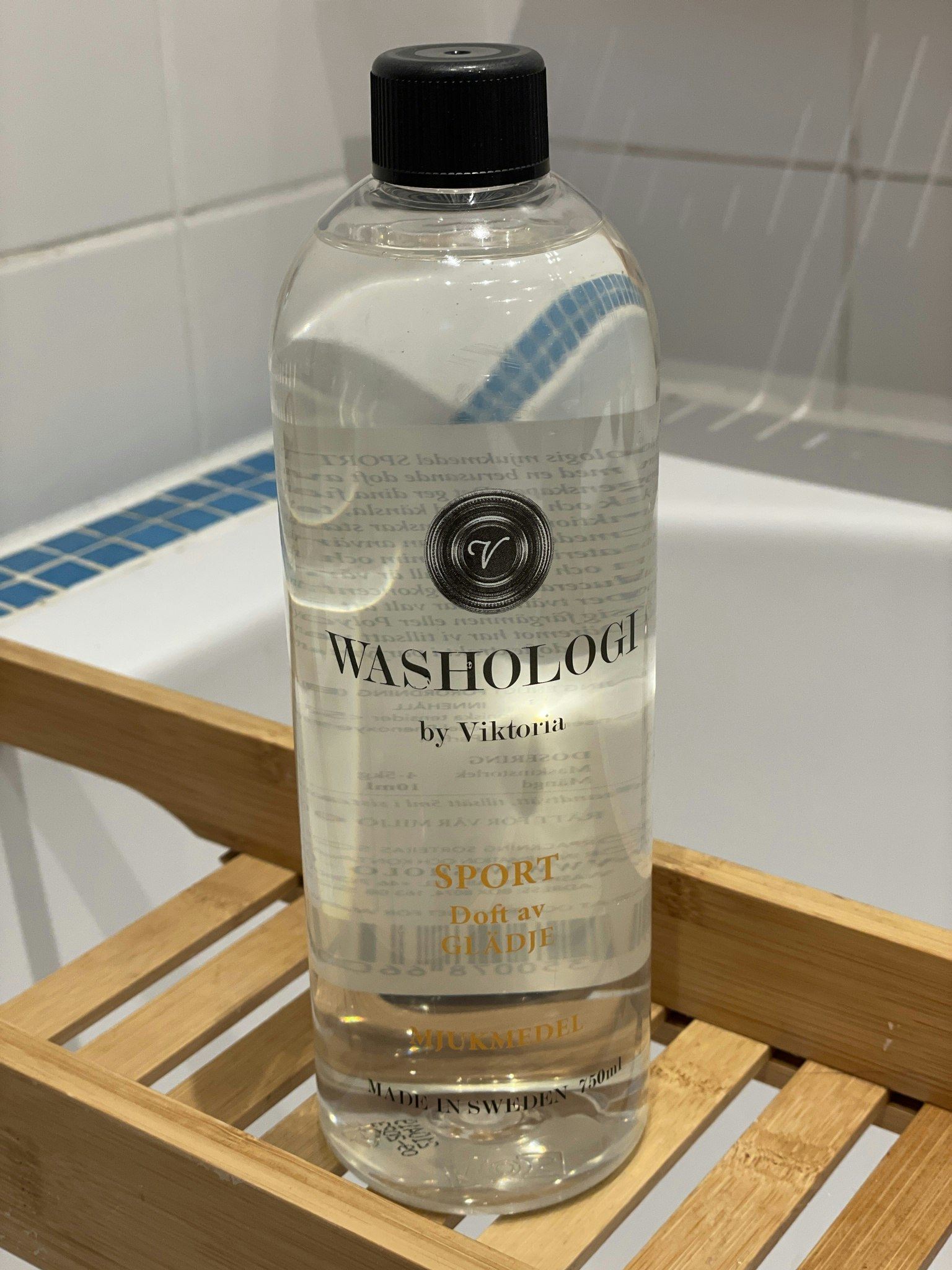 Washologi tvättmedel sport / mjukmedel sport 750 ml