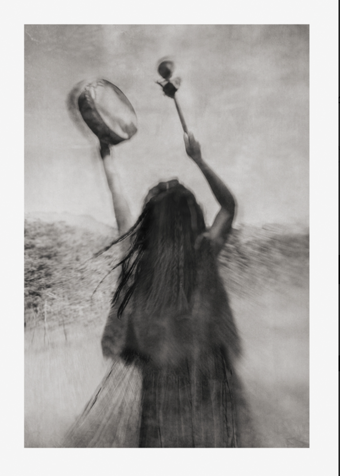 The Drummer Girl Art Print från Soul Image