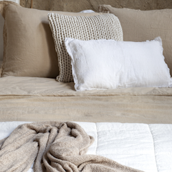 Linen / cotton duvet cover Remy 240x220cm + 2 pillowcases