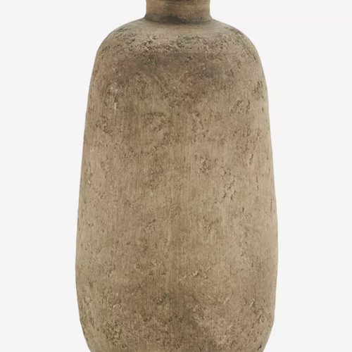 Terracotta vase nude