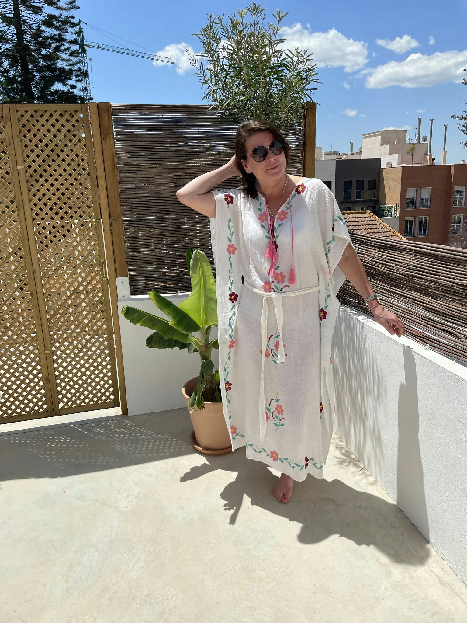 Obelia kaftan tunic