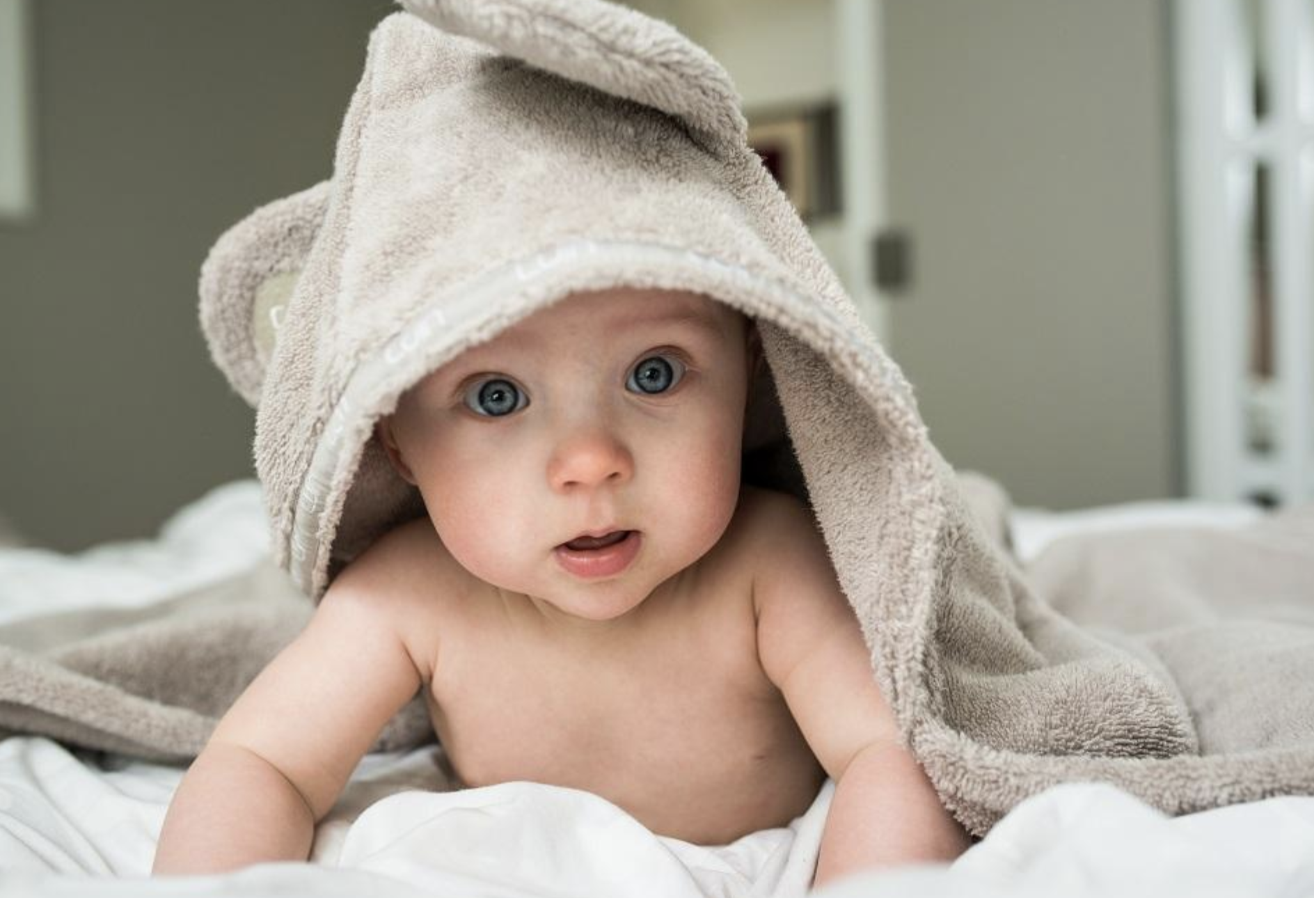 Baby cape / towel 0-5 åringar