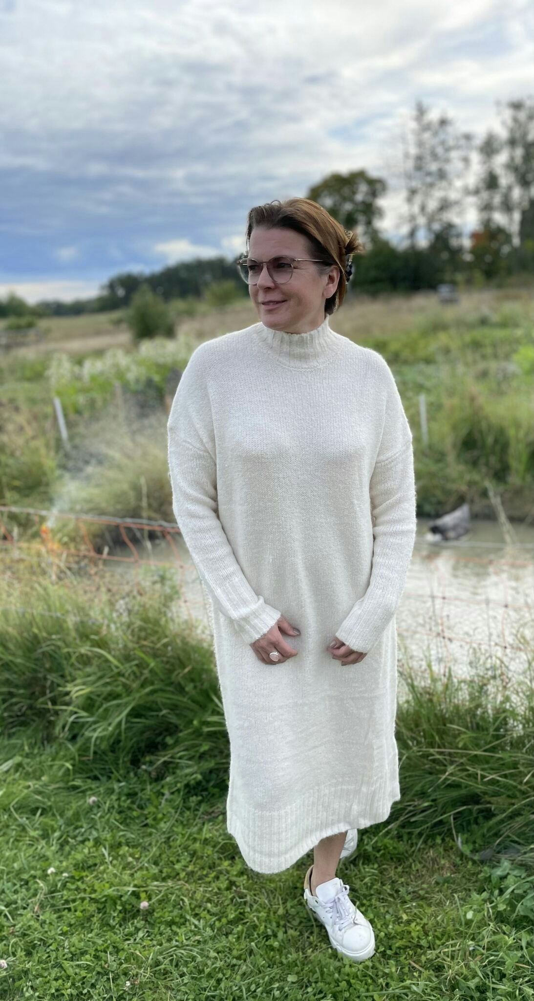 Knitted long sweater Ebba Soya concept