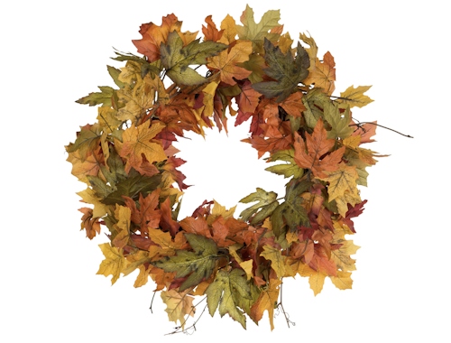 Maple Leaf Wreath/Autumn