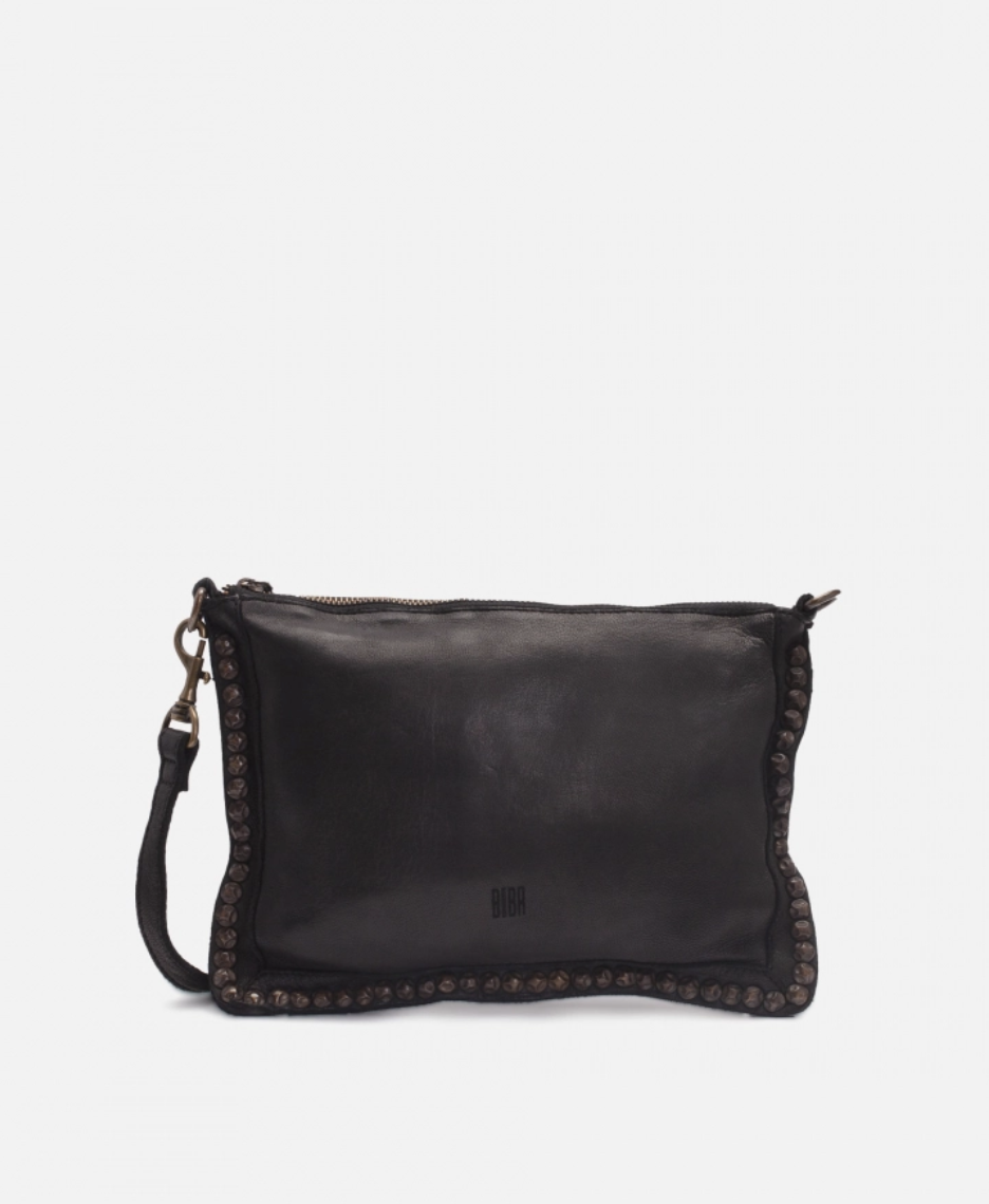 Biba Portland leather bag with studs