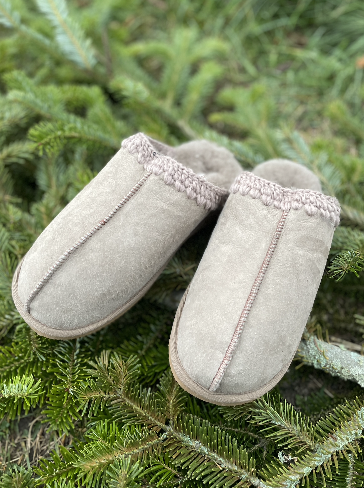 Celine sheepskin slippers Chestnut Shepherd of Sweden
