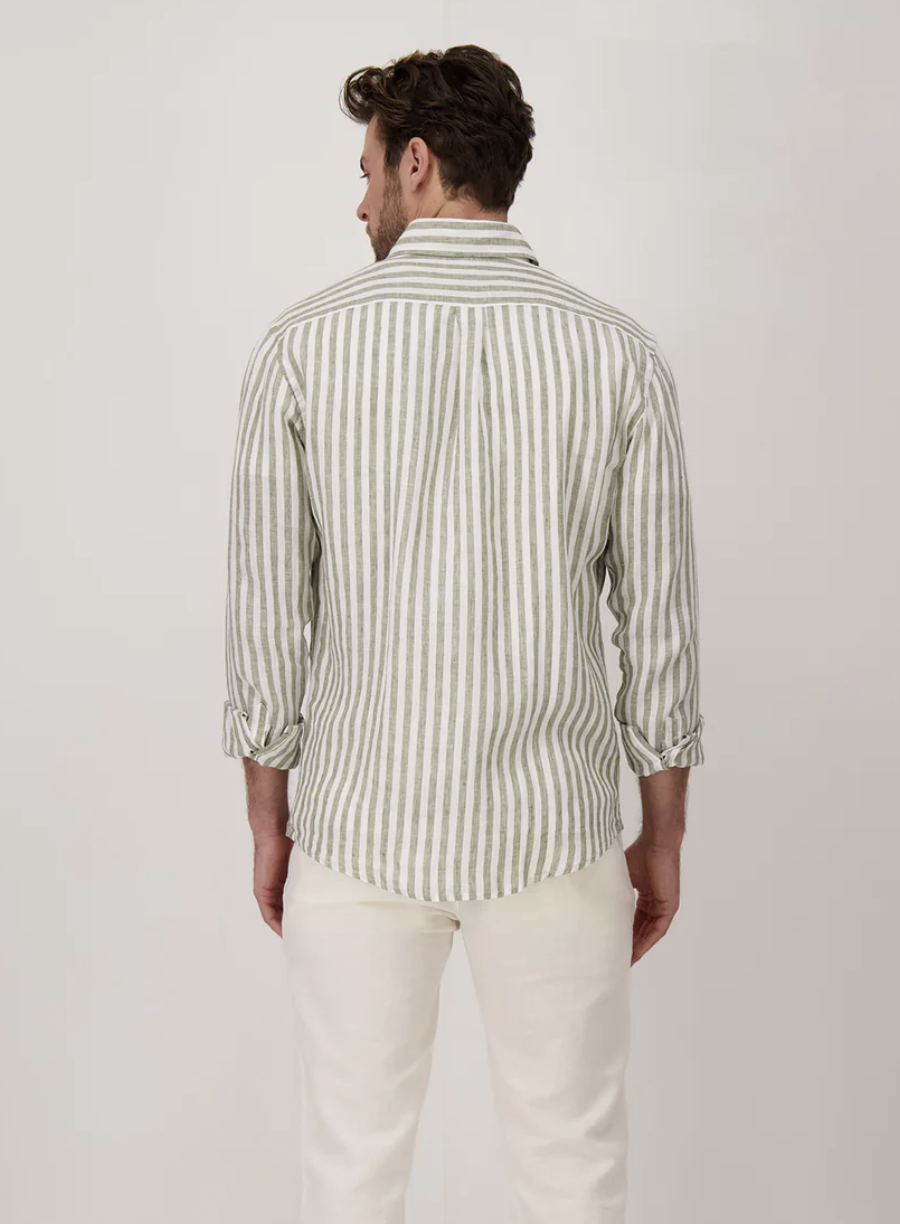 Striped linen shirt