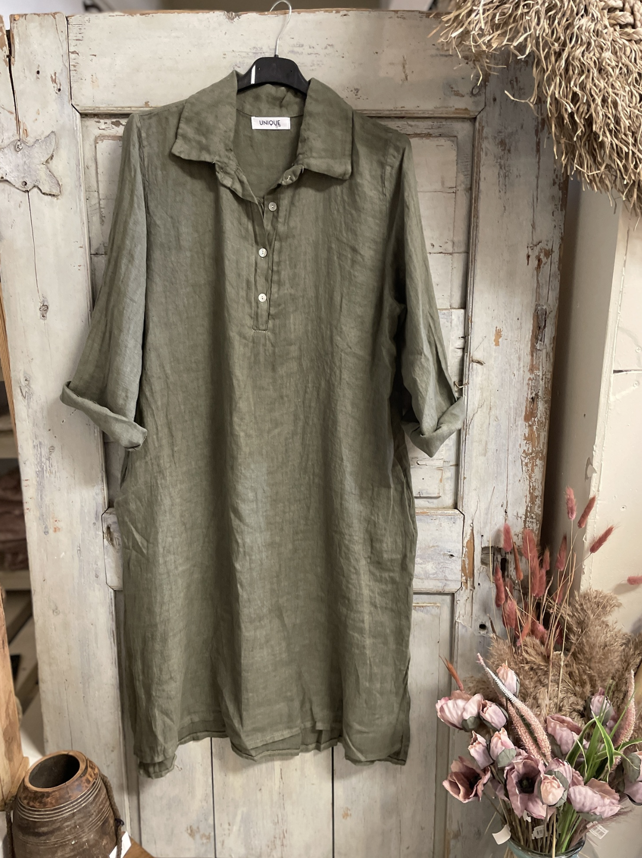 linendress tunic Unique