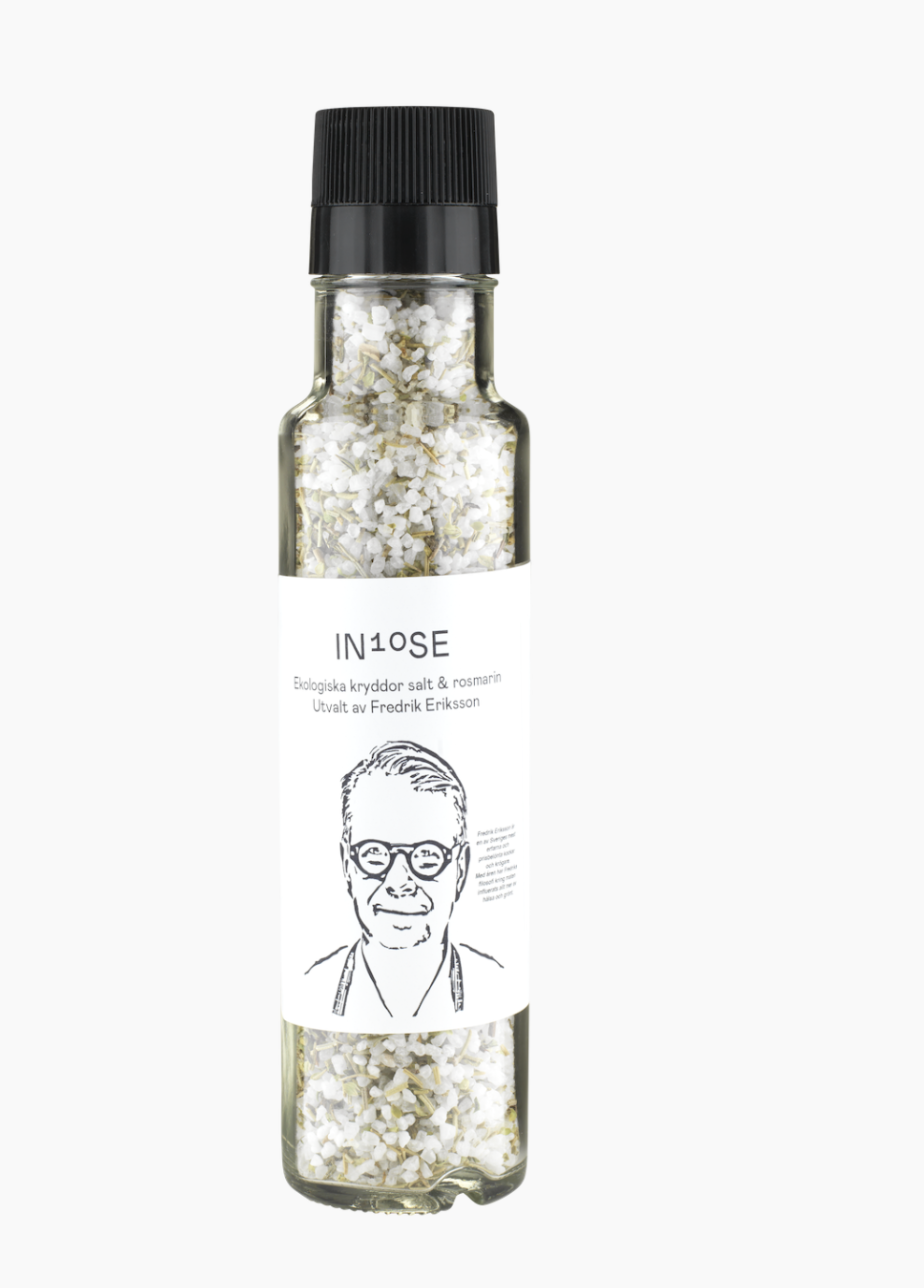 FREDRIK ERIKSSON Ekologiska kryddor Salt och Rosmarin