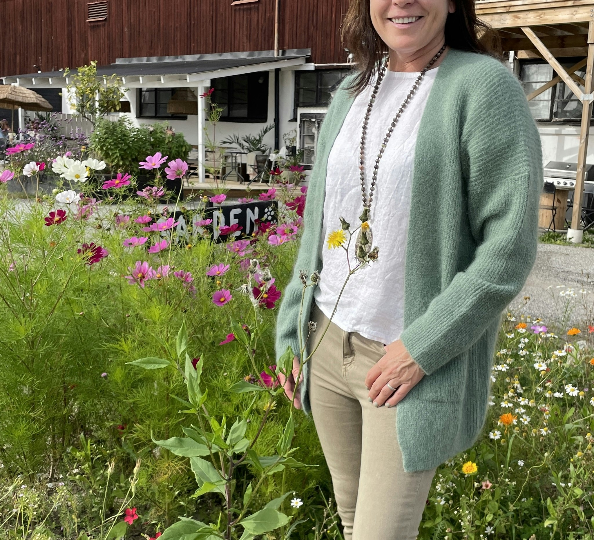 Betsy Midi Cardigan Dusty Green