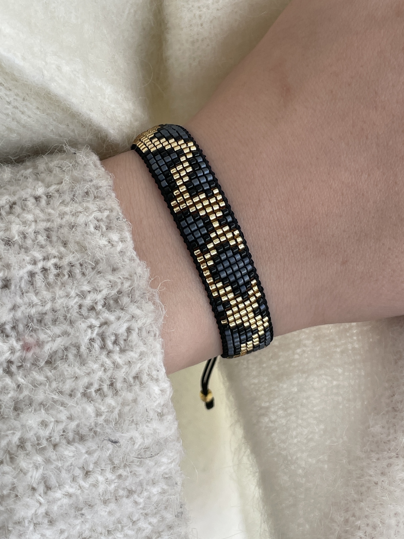 Bohemian beaded bracelet