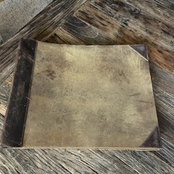 globetrotter notebook / photo book brown