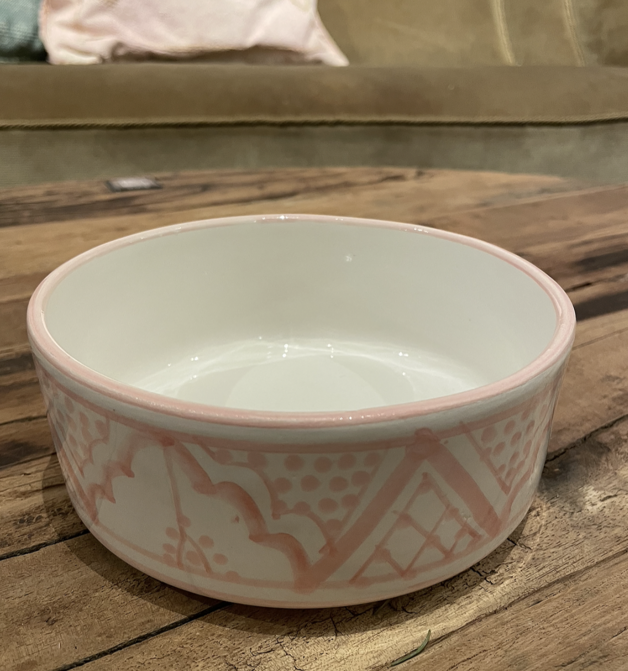 Runda bowls marocco rosa
