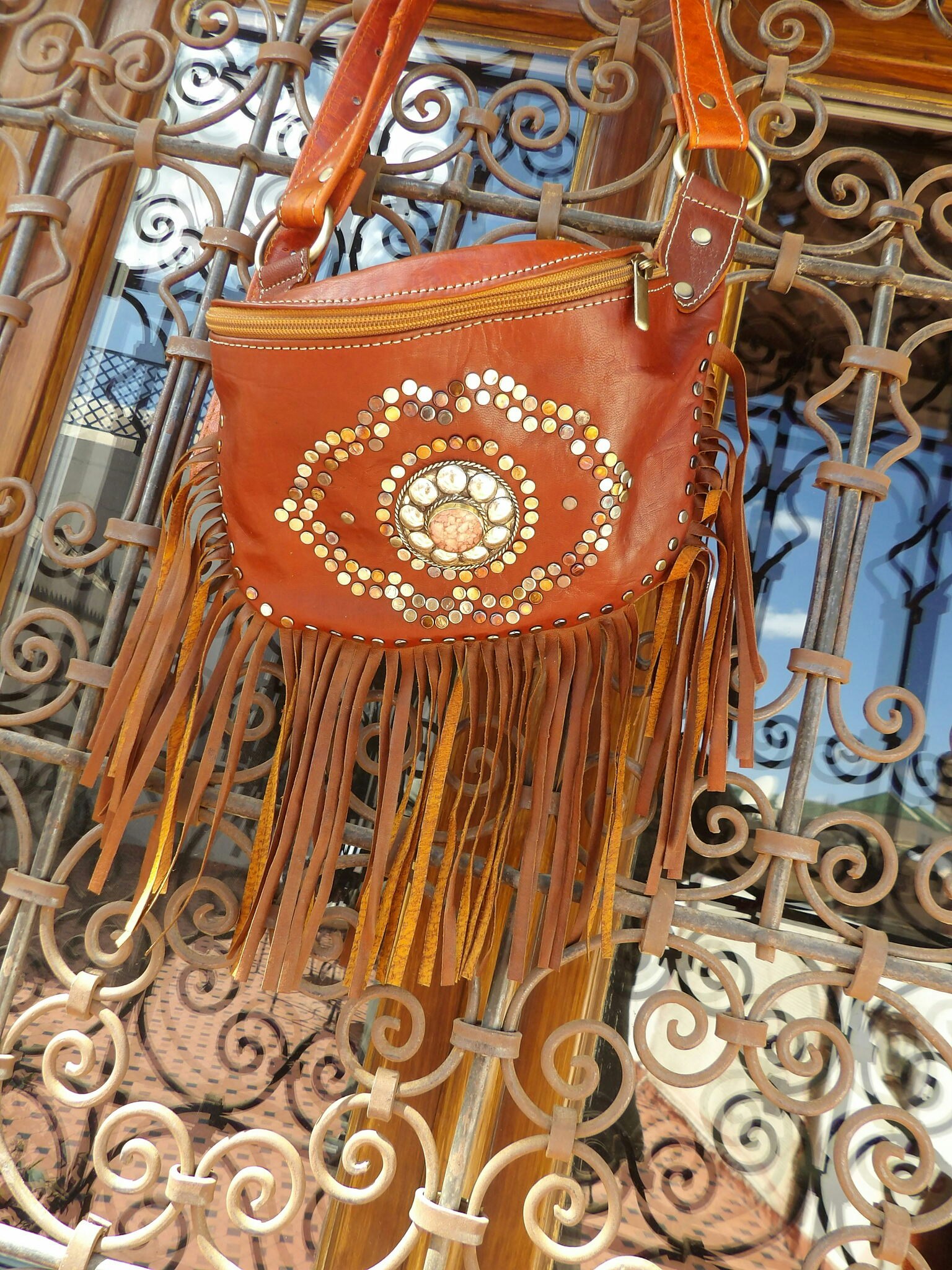 Väska Boho franges
