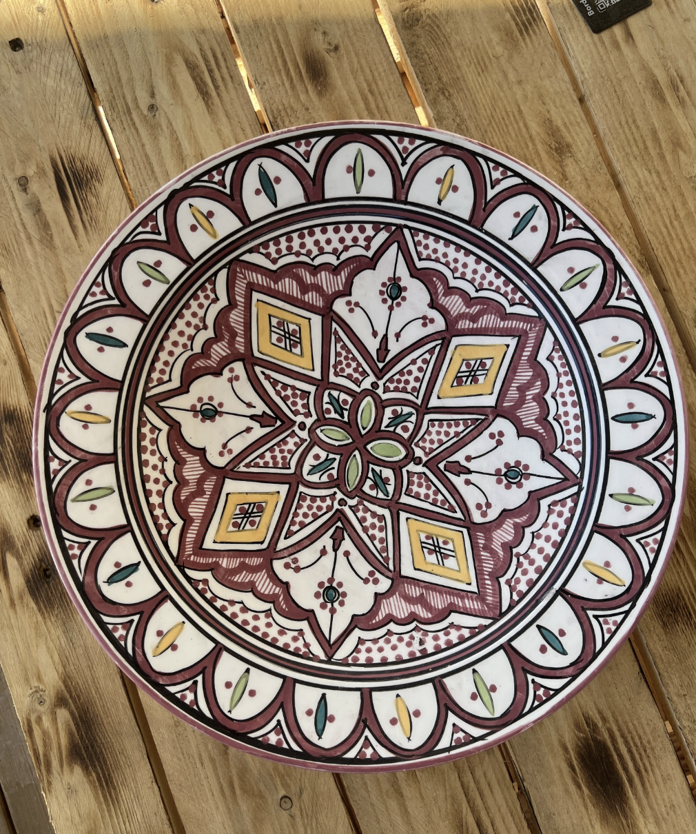 Kopia Marockansk fat 35 cm Zahari