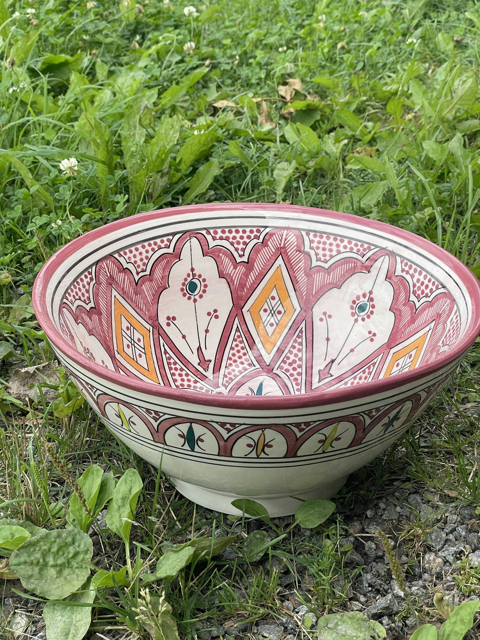 Marokansk keramik rosa zahari