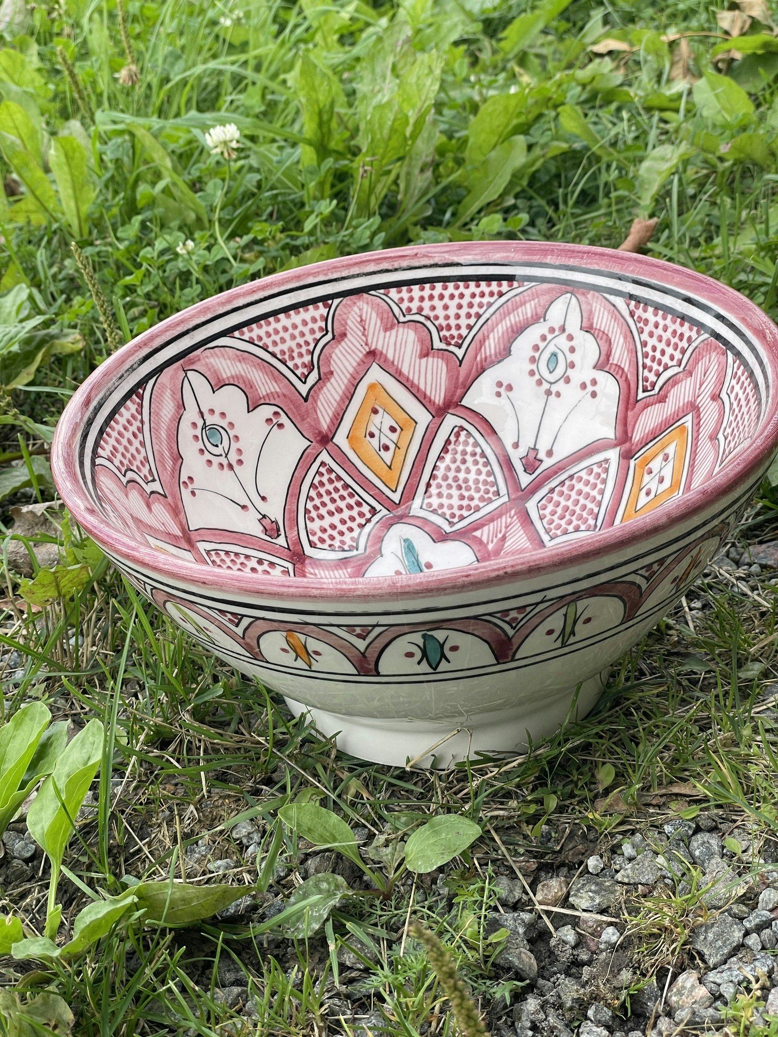 Marokansk keramik rosa zahari