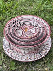 Marokansk keramik rosa zahari