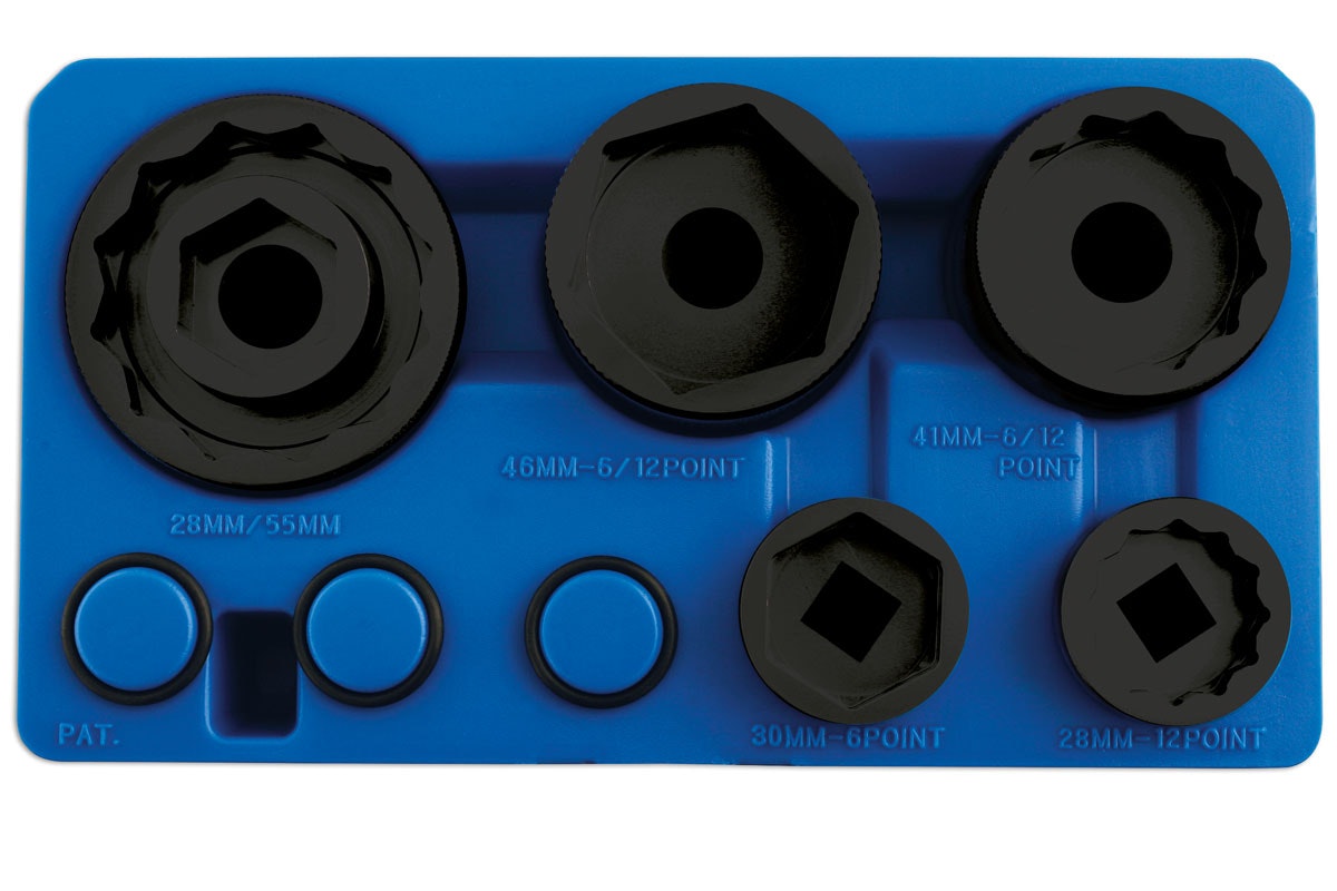 Hjulmutterhylsor set 1/2 "D - Ducati