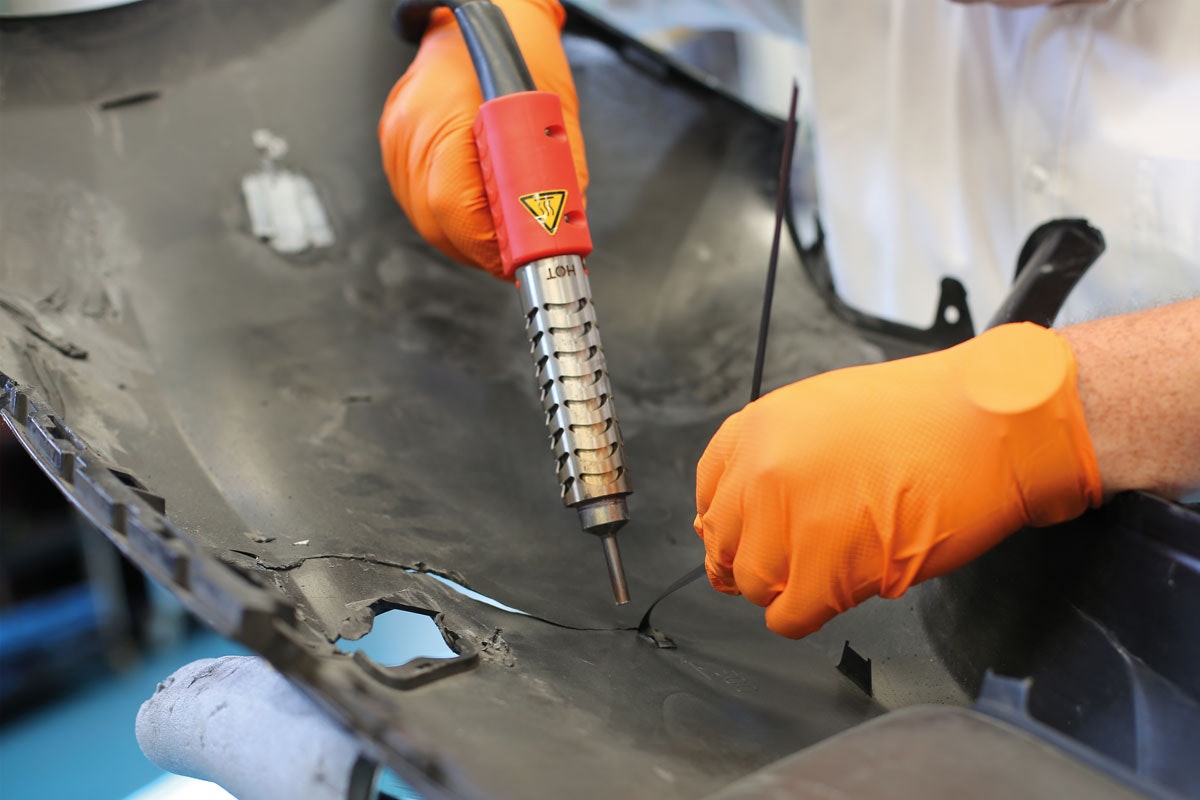 Plastsvets med kvävgasgenerator