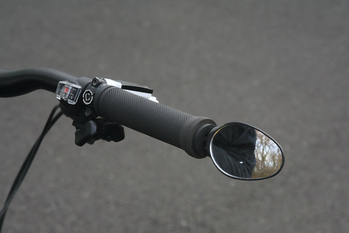 Sidospegel för cykelhandtag