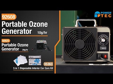 Bärbar ozongenerator 10g/timme