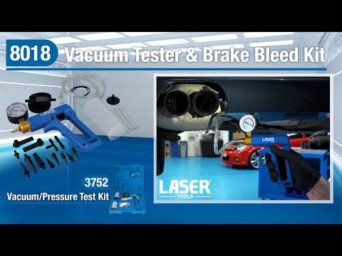 Vakuumtest- och bromsluftningssats