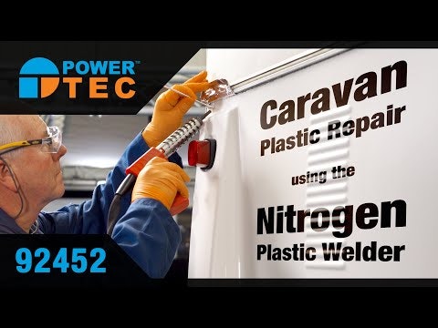 Plastsvets med kvävgasgenerator