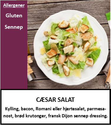 Møte pakke nr. 4 - Halvdags (Frokost og lunsj m/ salat)