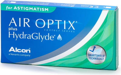 Air optix aqua Hydraglyde for astigmatism (6st)