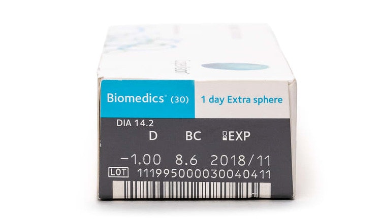 Biomedics 1-day Extra (30 st)