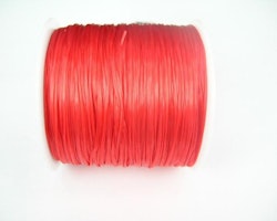 Elastisk tråd - Flat - Röd - 2m