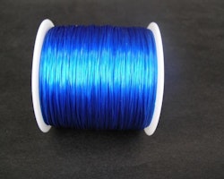 Elastiskt tråd - Flat - Mörkblå - 2m