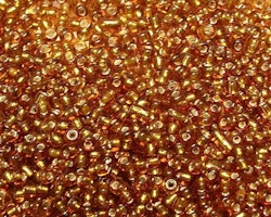 Glaspärlor - Seedbeads - Mocca ljus brun